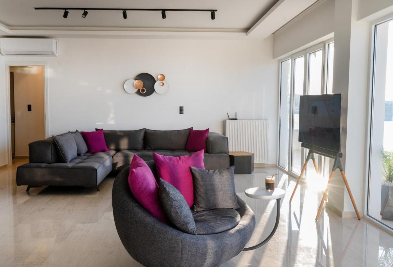 Lost In The View, Luxury Apartment With Seaview ريثيمنو المظهر الخارجي الصورة